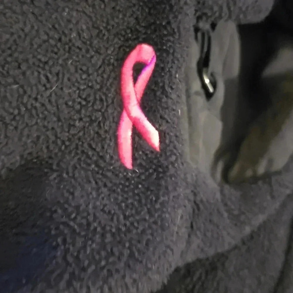 Black North Face Denali Jacket (Breast Cancer Awareness) Size Small - Picture 5 of 8